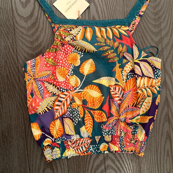 Cynthia Rowley Sleeveless tank Top - New - Picture 3 of 5